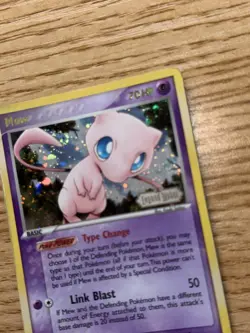Pokemon TCG - Mew - Legend Maker 10/92 - Stamped - Swirl 💫 - Holo Rare - LP/MP - Image 2