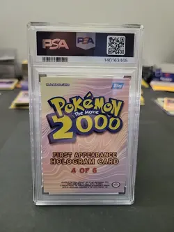 PSA 3 2000 Pokemon First Appearance Elekid The Movie Holo Topps Series 1 - Image 2