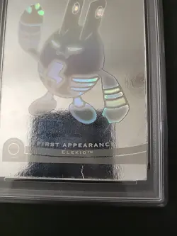 PSA 3 2000 Pokemon First Appearance Elekid The Movie Holo Topps Series 1 - Image 3