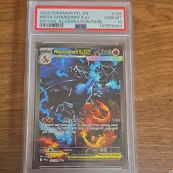 Pokemon Mega Charizard X ex 125/094 Phantasmal Flames Special Illustration PSA … - Image 1