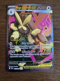 Pokemon TCG: Mega Lopunny EX 115/94 - Phantasmal Flames - Near Mint Pack Fresh! - Image 1
