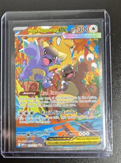Pokemon TCG Mega Kangaskhan ex 182/132 Mega Evolution Special Illustration NM - Image 1