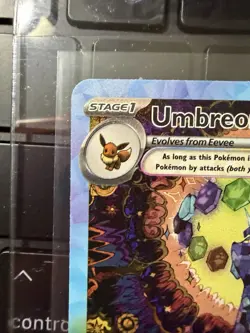 2025 POKEMON PRISMATIC EVOLUTIONS UMBREON EX 161/131! SPECIAL ILLUSTRATIONS RARE - Image 2