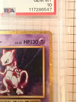 PSA 10 Mewtwo 014/032 CLK Classic Collection Japanese Pokemon Card GEM MINT - Image 3