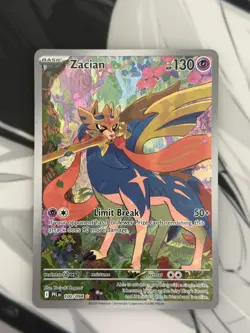 ✰ ZACIAN 100/094 ILLUSTRATION RARE PHANTASMAL FLAMES POKEMON ✰ NM/M - Image 1