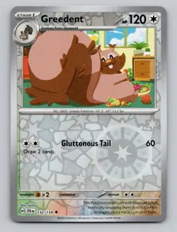 Reverse Holo Greedent 132/159 Uncommon Journey Together Pokemon - Image 1