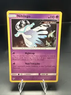 Pokemon Nihilego 106/214 Holofoil SM - Lost Thunder NM - Image 1