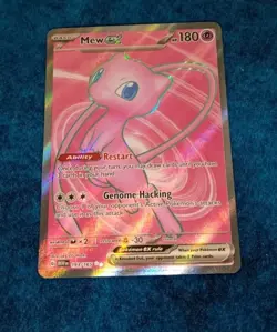 Pokemon Mew ex 193/165 Sv: Scarlet & Violet 151 Ultra Rare Full Art NM English - Image 2