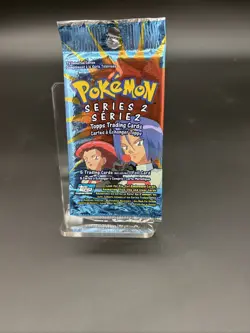 Pokemon TOPPS Series 2 Booster Pack.Sealed Brand New Blue Foil - Image 1