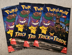 4 Pack CARD LOT 2024 POKEMON Trick or Trade TCG Boosters A Great HALLOWEEN Treat - Image 4