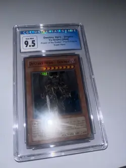 Destiny Hero Dogma Super Rare Cgc 9.5 Yu-gi-oh! Power Of The Duelist - Image 1
