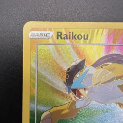 Raikou 50/185 Amazing Rare Holo Pokemon Card TCG Vivid Voltage Sword & Shield - Image 3