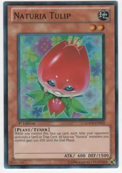 Naturia Tulip - HA03-EN013 - Super Rare - Unlimited Edition - Moderately Played - Image 1
