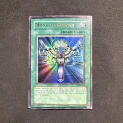 Monster Reborn LOB-118 Ultra Rare FOIL SHIFT ERROR Yu-Gi-Oh - Image 1