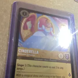 Disney Lorcana Cinderella - Ballroom Sensation Rise of the Floodborn 3/204 foil - Image 2