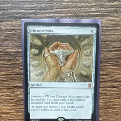 Magic: The Gathering Chrome Mox Eternal Masters Mythic Artifact Card - Image 1