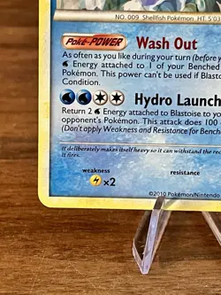 Blastoise - 13/95 - Pokemon Unleashed Non-Holo Card LP - Image 5