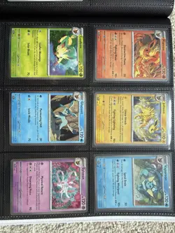 Prismatic Evolutions SPC & Eevee Playmat Deck Box Sleeves Pouch Promo & Cards - Image 3