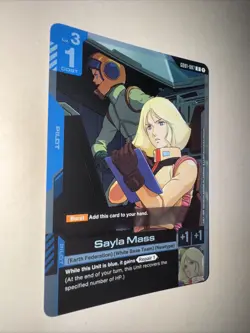 GD01-087 Sayla Mass Rare Gundam Card Game TCG CCG English - Image 2