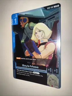GD01-087 Sayla Mass Rare Gundam Card Game TCG CCG English - Image 3