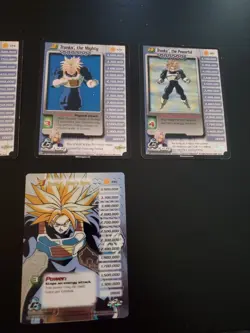 Trunks 1-4+ HT Cell Saga DBZ CCG Personality Card Set Dragon Ball Z Unlimited - Image 3