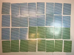 78 HP Topsun BLUE GREEN Back Lot Set Pokemon Top Sun Japanese 1997 Cards - Image 3