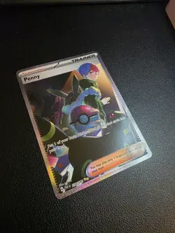 Penny 239/091 Full Art Trainer Paldean Fates Pokemon Card NM - Image 2