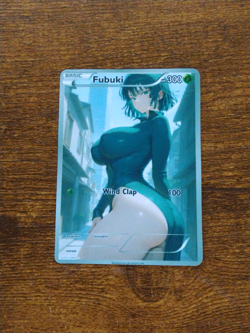 Beautiful Waifu Card - Fubuki Casual - Goddess ACG Custom DIY Fan Art Card - Image 1