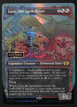 Lutri, the Spellchaser Serialized #427 Magic Card Multiverse Legends MTG - Image 1