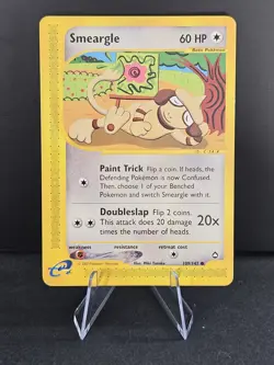 Pokemon TCG Smeargle Aquapolis 109/147 Regular Common Card - Image 1