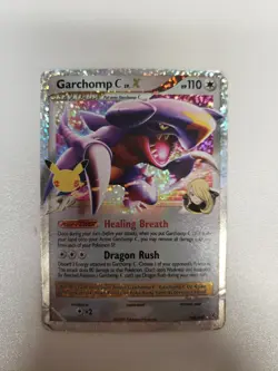 Garchomp C LV.X Pokemon Celebrations 25th 145/147 - Holo Rare Pokemon Card DMG - Image 1