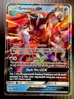 Pokemon Greninja GX SM197 Holo Black Star Promo Card - Image 1