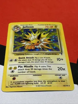 2002 Pokemon Jolteon Legendary Collection #14/110 Holo Rare Card - Image 2