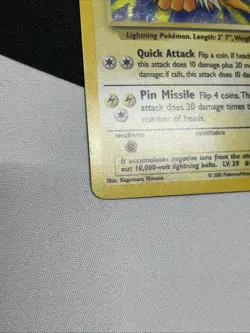 2002 Pokemon Jolteon Legendary Collection #14/110 Holo Rare Card - Image 3