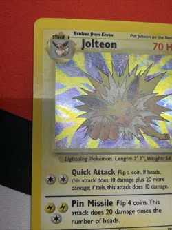 2002 Pokemon Jolteon Legendary Collection #14/110 Holo Rare Card - Image 5
