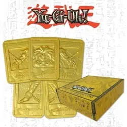 Yu-Gi-Oh! Exodia the Forbidden One Limited Edition 24k Gold Plated Ingot Set - Image 1