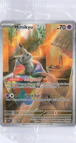 Mimikyu Holofoil Promo SV: Scarlet & Violet Promo Cards 075 NM - SEALED - Image 1