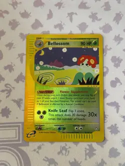 Bellossom 005/147 Aquapolis Reverse Holo Vintage Pokemon Card NM - Image 1