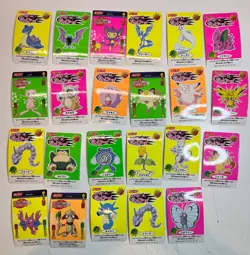 63 MP Nissui Battle Seal Sticker Card Set Lot Pokemon Pocket Monster 1999 - Image 4