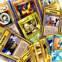 Pokemon TCG Vintage Banned Art lot- Japanese Holo Rare Gym Sets 36 Cards 1998-99 - Image 1