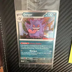 Pokemon Gengar Promo Card 050/088 GameStop Exclusive Holo 2026 EN 130 HP Stage 2 - Image 2