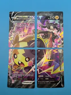 Morpeko V-Union [Set of 4] SWSH218 SWSH: Sword & Shield Promo Cards Holo NM - Image 1