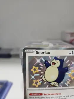 Pokemon Snorlax 202/091 SV: Paldean Fates Shiny Rare Holo Card Ability - Image 2
