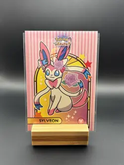 Let's Go Eevee Database Holo Peru Card: Sylveon - Image 1