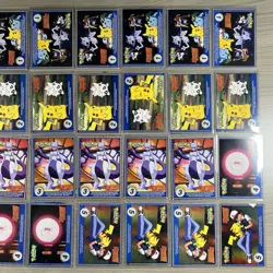 Pokemon TCG PokeTrivia Mewtwo Strikes Back Burger King Card Lot Of 64 MP - DMG - Image 5