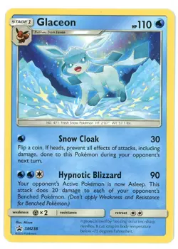 Glaceon SM238 Promo Pokemon Card - Image 1