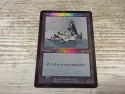 1x SUPER RARE FOIL Island - ARENA PROMO - NM - English - Vintage OOP MTG - Image 1