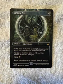 MTG: Foundations #R0353 Leyline Axe Near Mint Unplayed - Image 1