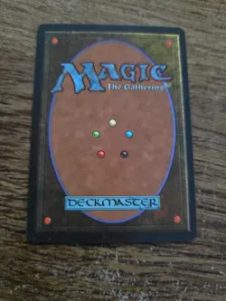 Damping Field Antiquties SIGNED By Justin Hampton Magic The Gathering - Image 2