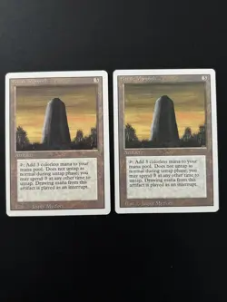2x Basalt Monolith Revised Edition MTG Magic LP - Image 1